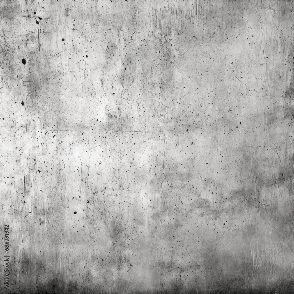 Soft grey concrete texture wall background, generative ai