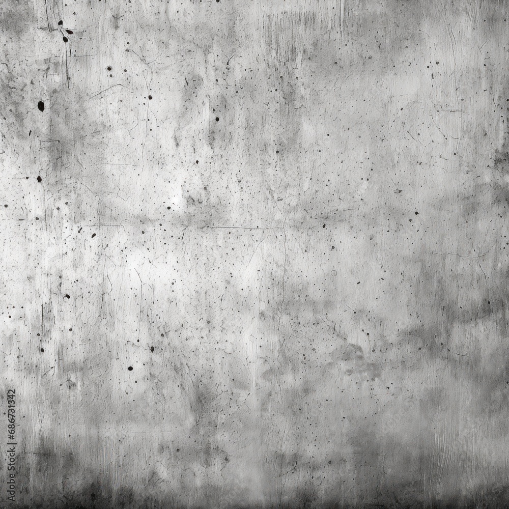 Obraz premium Soft grey concrete texture wall background, generative ai