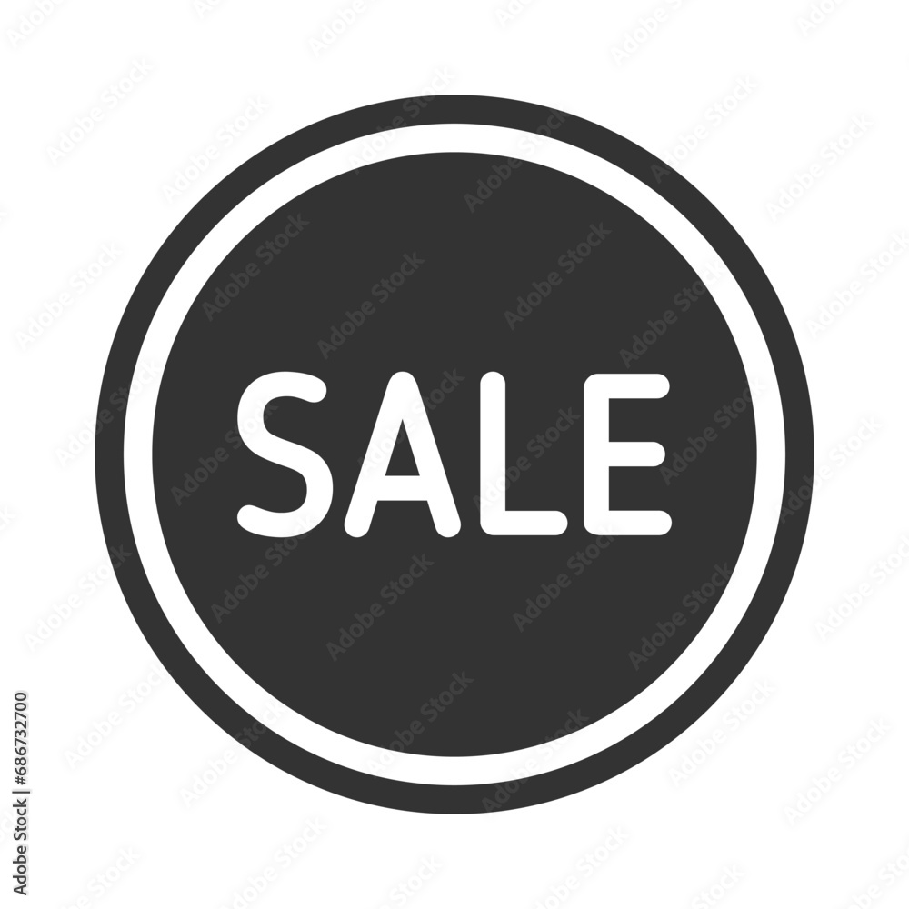 sale vector icon. sale button for black friday sales company. glyph icon for web and ui isolated on white background sale vector icon. sale button for black friday sales company. glyph icon for web and ui isolated on white background