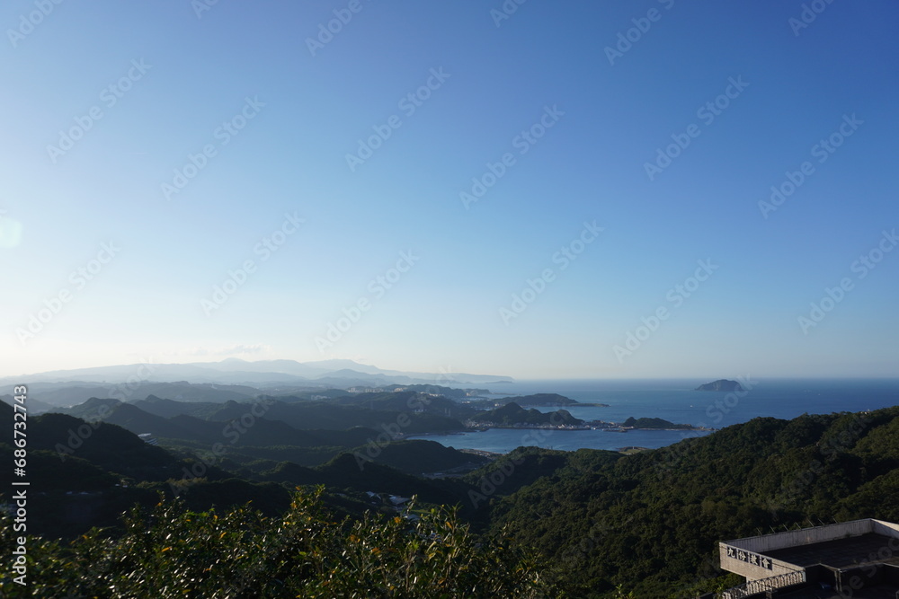 Fototapeta premium 九份からの景色