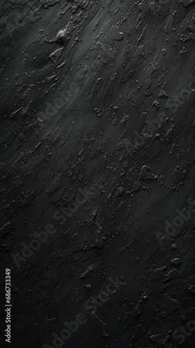 black wallpaper for devices with subtle white specks or texture created with Generative Ai