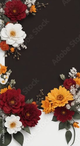 Floral Wedding and Engagement Invitation © tarun