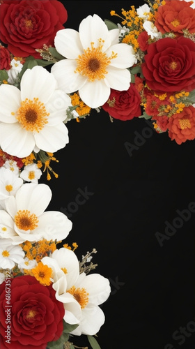 Floral Wedding and Engagement Invitation © tarun