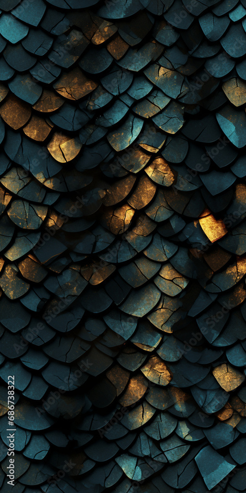 dark snake skin created with Generative Ai dark snake skin created with Generative Ai