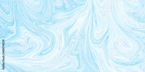 Blue background with a pattern of marble, fashionable pattern for various purposes marbling with natural luxury style swirls of marble and blue, calm design Marble rock texture blue ink pattern liquid