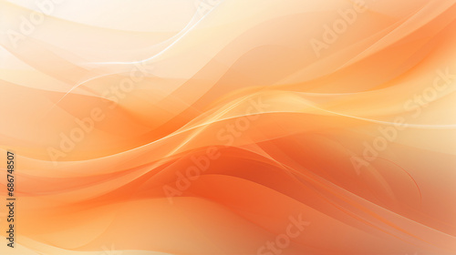 Soft and Vibrant Orange Abstract Background: Artistic Vector Design with Blurry Texture - Modern Illustration for Stylish Wallpaper and Contemporary Digital Art Concepts.