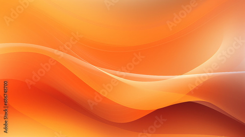 Soft and Vibrant Orange Abstract Background: Artistic Vector Design with Blurry Texture - Modern Illustration for Stylish Wallpaper and Contemporary Digital Art Concepts.