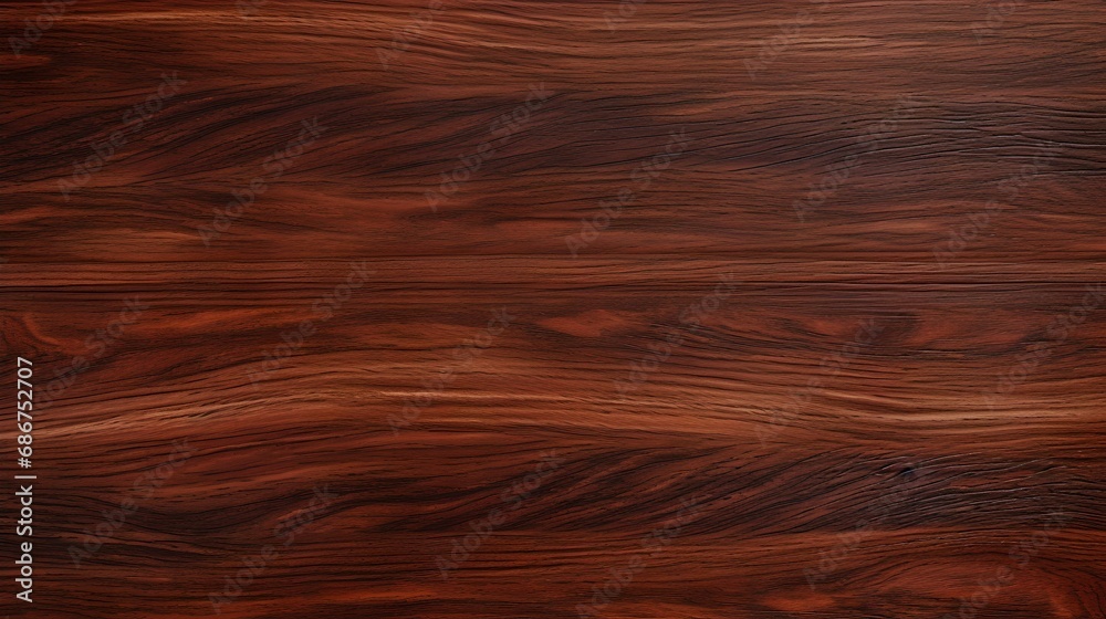 Naklejka premium Dark Mahogany Grain Seamless Background, texture, pattern, surface, organic