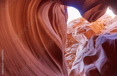The incredible Antelope Canyon X, a popular slot canyon in Page, Arizona