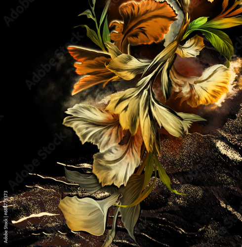 artistic floral design