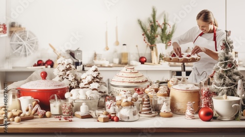 Make desserts to share happiness during the festival. Create good memories Welcoming the Christmas Festival and welcome the new year with sweetness.
 photo