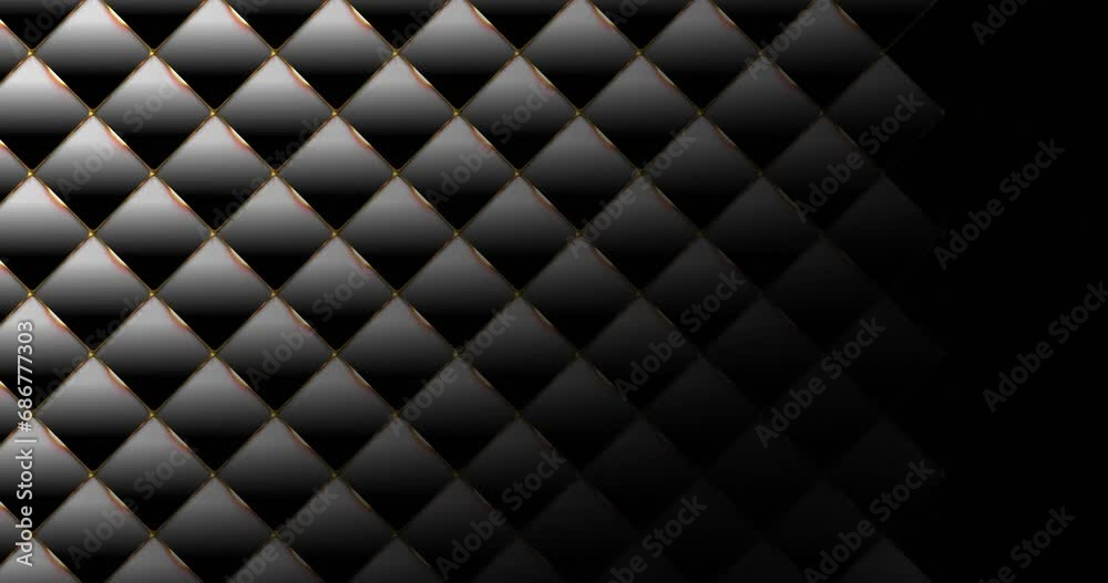 Abstract luxury Square grid of white color in seamless loop pattern ...