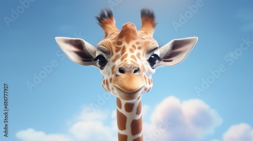  a close up of a giraffe's head and a giraffe's head and a giraffe's head and a giraffe's head.