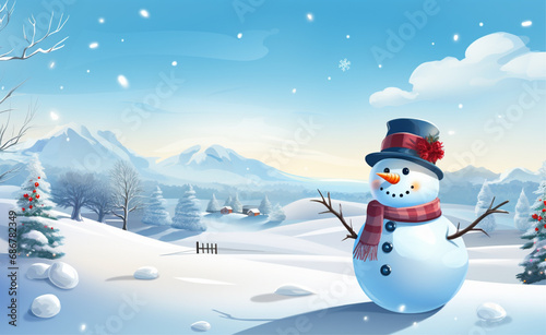  hello winter greetings image christmas cards © Sabina Gahramanova