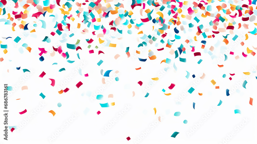 Colorful confetti