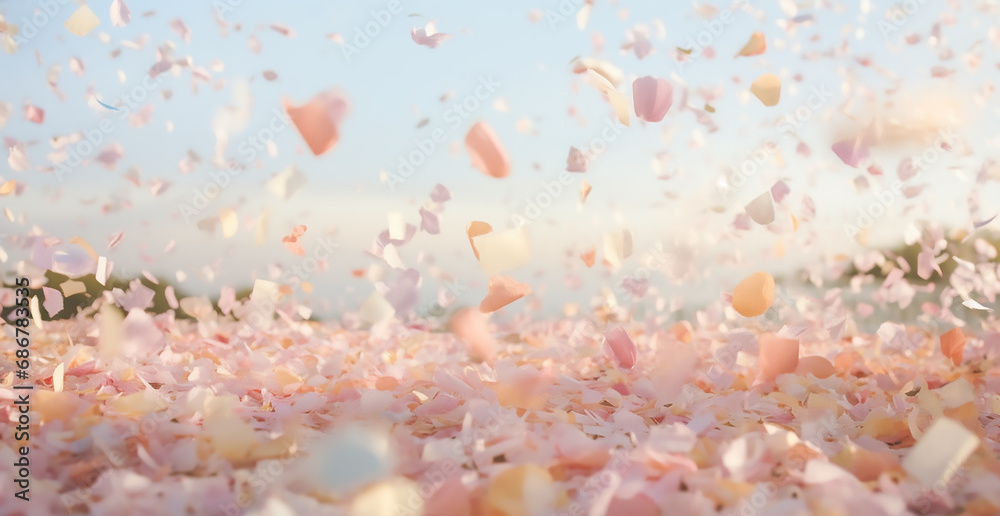 Colorful confetti Colorful confetti