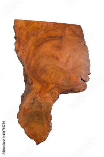 rustic natural wood board slice tree