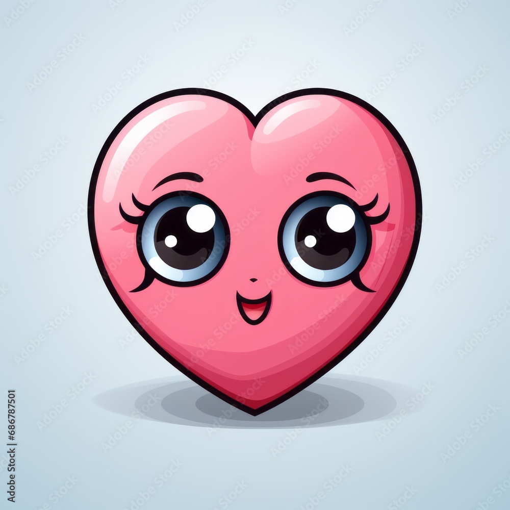 pretty heart with eyes pretty heart with eyes