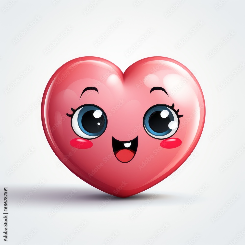 a sweet heart with eyes