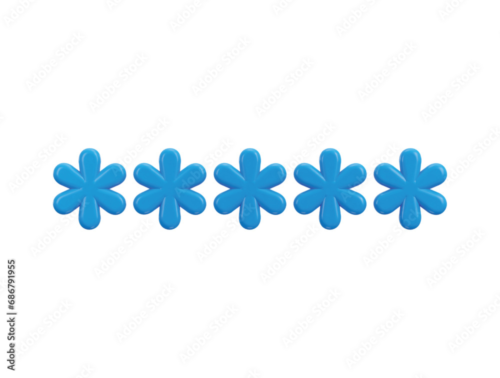 password icon 3d rendering vector illustration password icon 3d rendering vector illustration