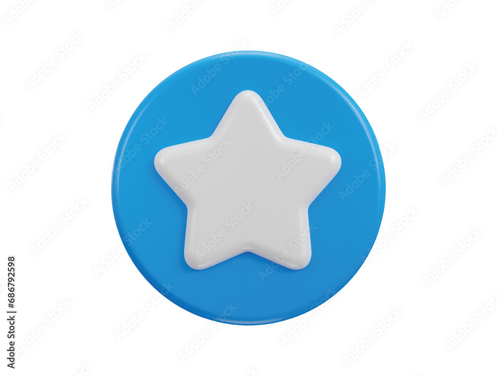 3d star customer rating feedback rang rating achievements icon 3d star customer rating feedback rang rating achievements icon