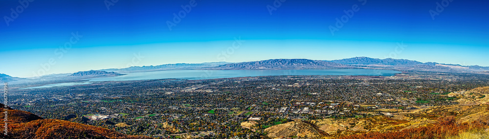 Massive Panorama of Utah County in Utah Massive Panorama of Utah County in Utah