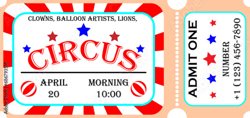 Circus ticket