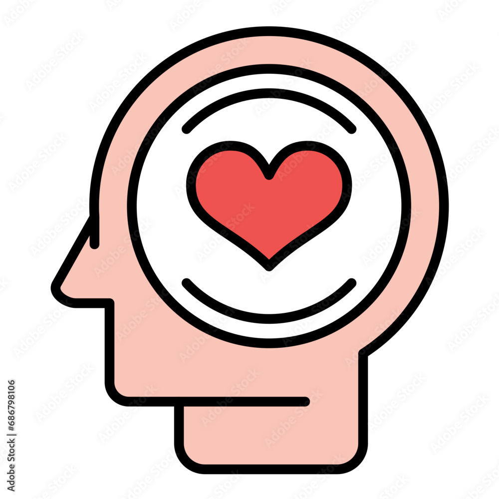 Wellbeing Flat Multicolor Icon