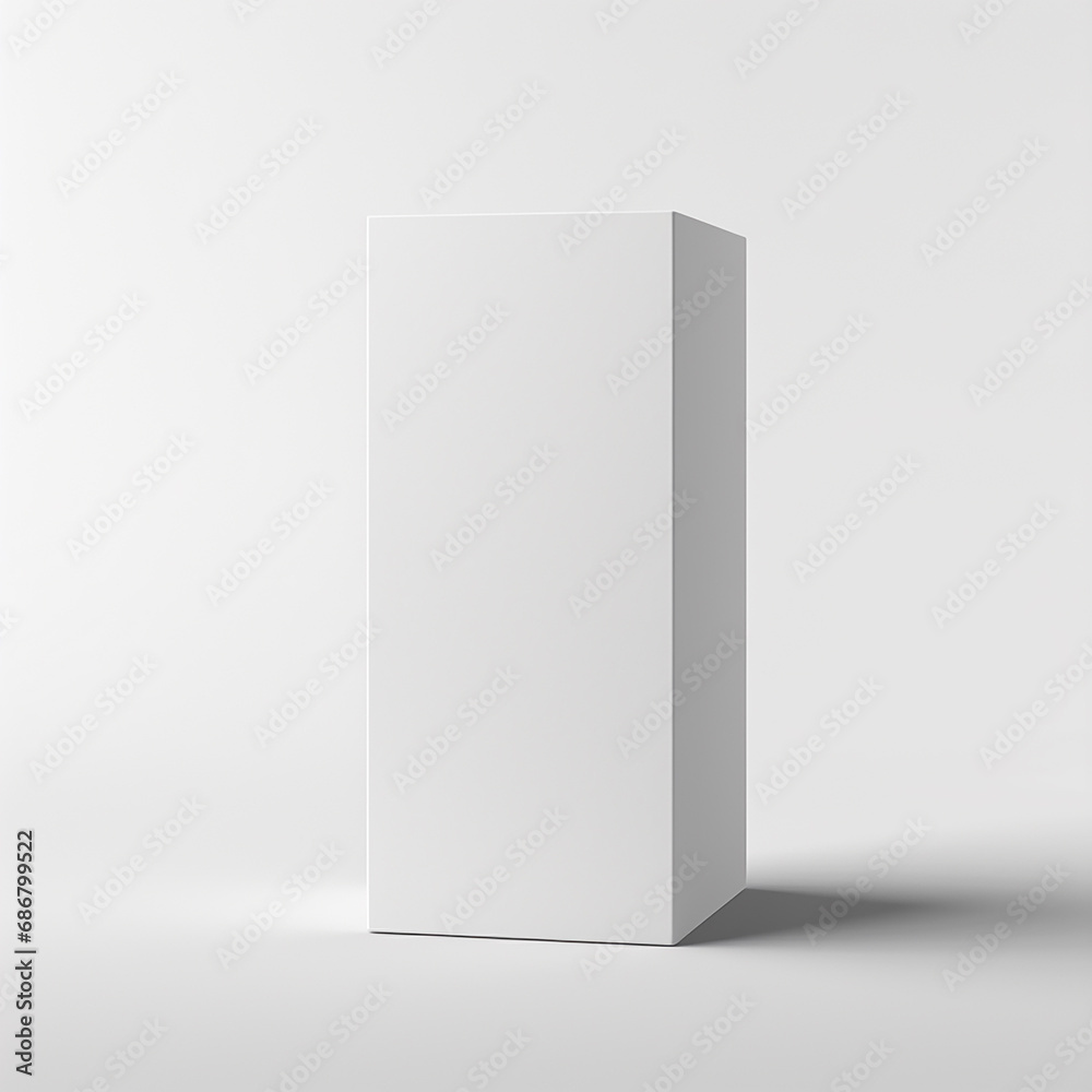 blank_white_vertical_hexagonal_packaging_box_mockup blank_white_vertical_hexagonal_packaging_box_mockup