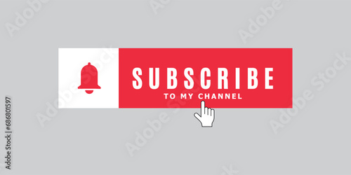 Vector subscription button