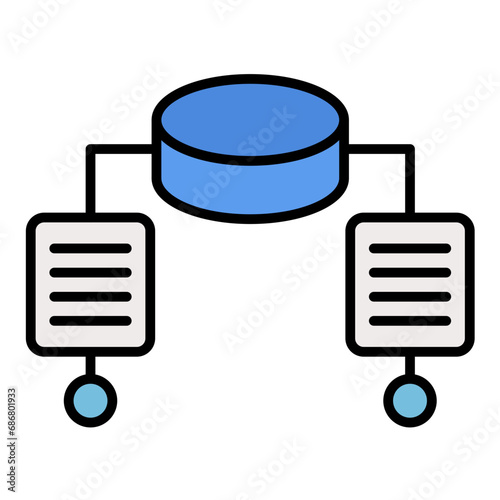 Bootstrapping Flat Multicolor Icon