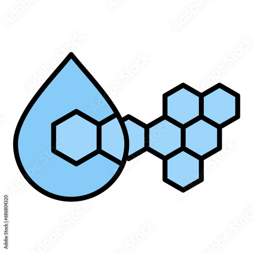 Nanotech Flat Multicolor Icon