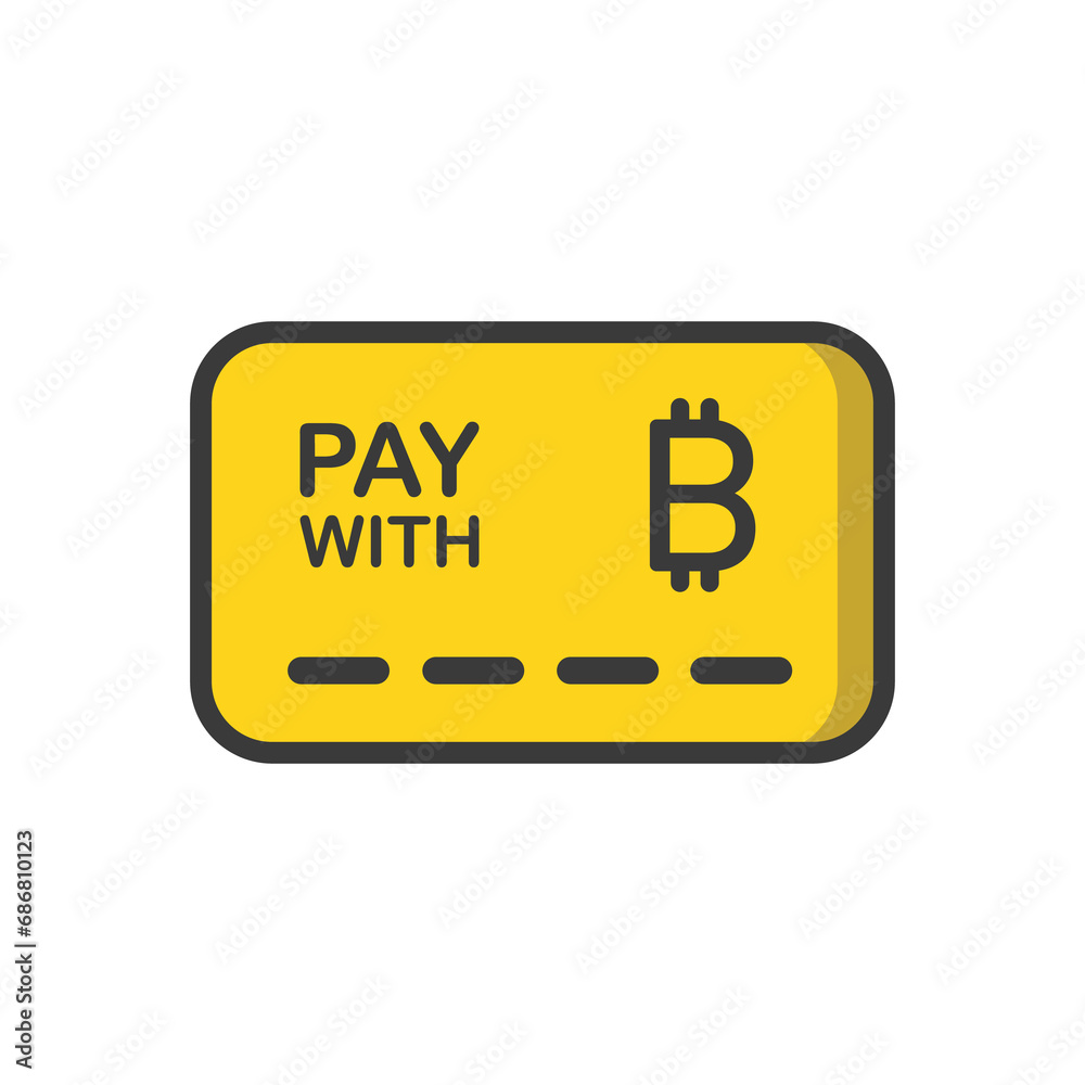 Bitcoin icon. Bitcoin payment icon. Pay, buy with bitcoin icon. Icons for store, business, finance, web Bitcoin icon. Bitcoin payment icon. Pay, buy with bitcoin icon. Icons for store, business, finance, web