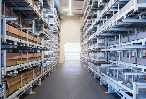 High rack factory warehouse © tunedin