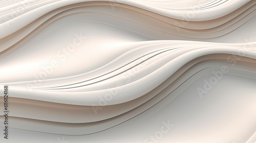 Relief volumetric abstract pattern of colored putty obtained by mixing. 3D composition. Beige colors of different tones. Close-up. Copy space.