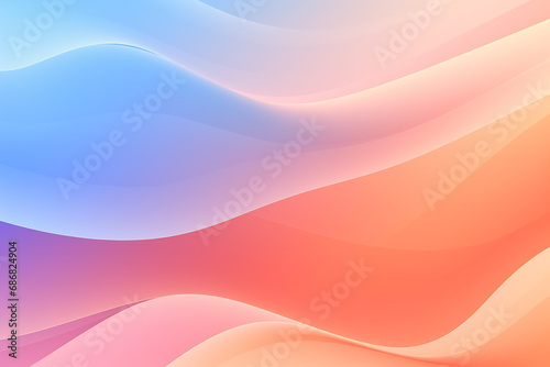 Abstract Colorful Gradient Background Created with Generative AI Tools