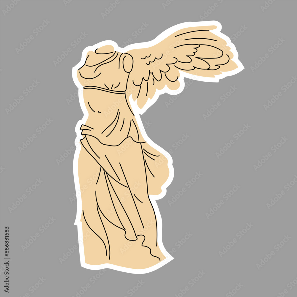 winged victory greek goddess