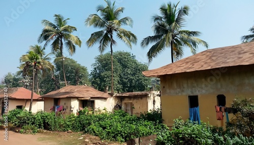 house in the village