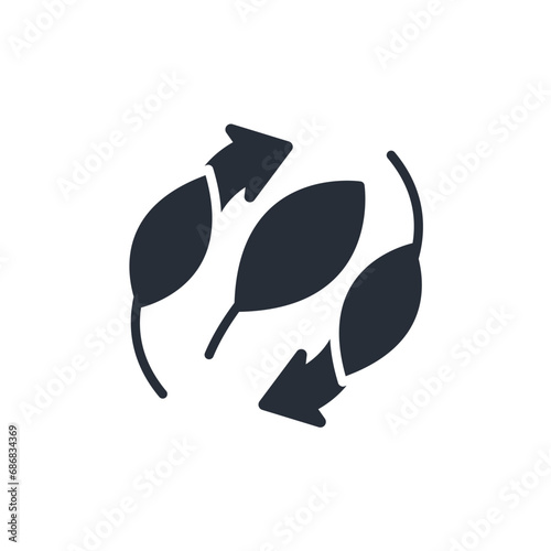biodiversity icon. vector.Editable stroke.linear style sign for use web design,logo.Symbol illustration.