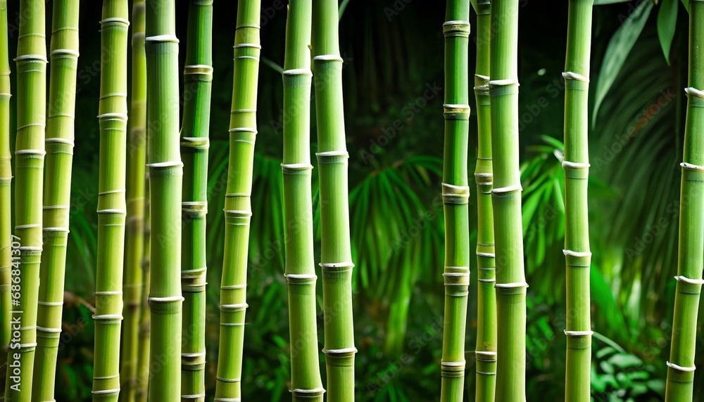 illustrated bamboo forest suitable as a background