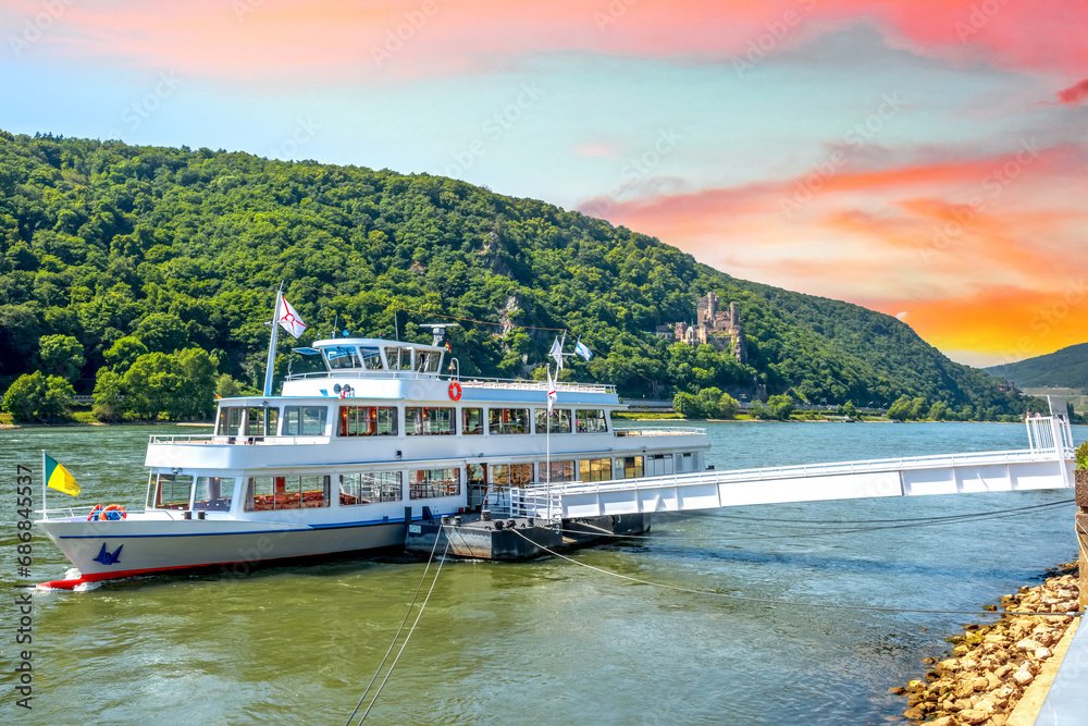 Loreley, Mittelrheintal, Deutschland Loreley, Mittelrheintal, Deutschland