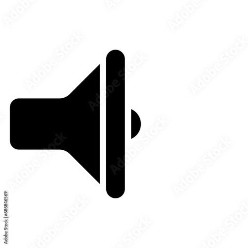 speaker glyph icon