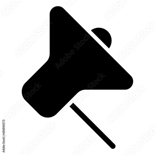 speaker glyph icon
