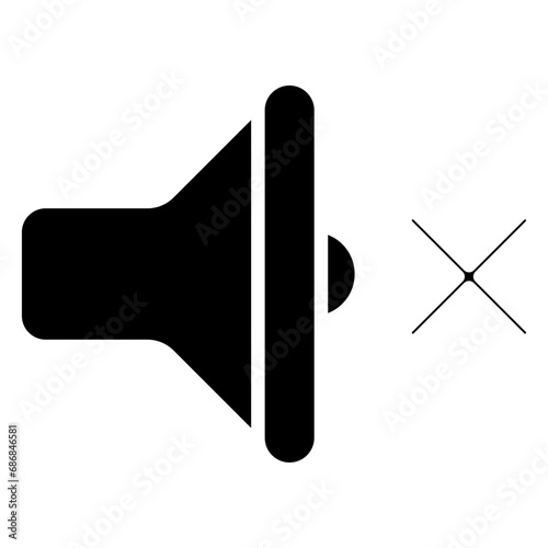 speaker glyph icon