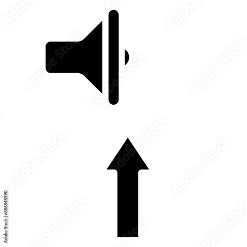 speaker glyph icon