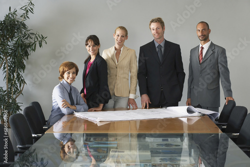 Portrait of Business People photo