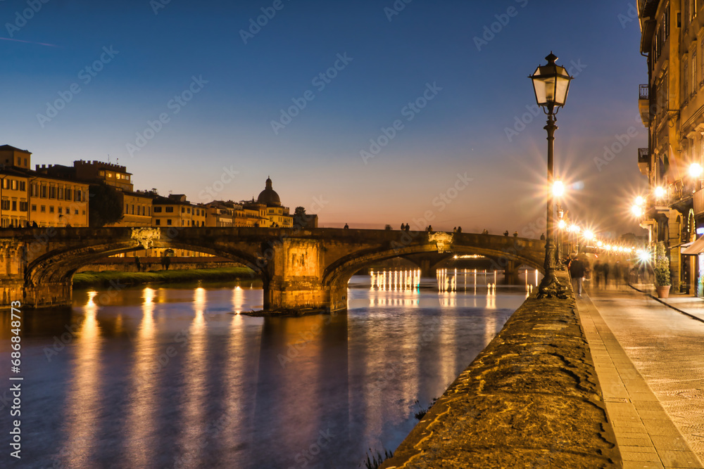Arno River Florence Italy 