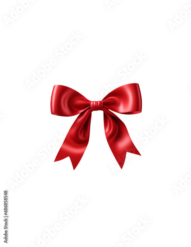 Simple red ribbon