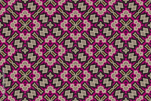 Abstract background.Indian, Arabic, Turkish style elements.Vintage card.
Seamless pattern.Perfect for fashion, textile design, cute themed fabric, on wall paper,wrapping paper and home decor.