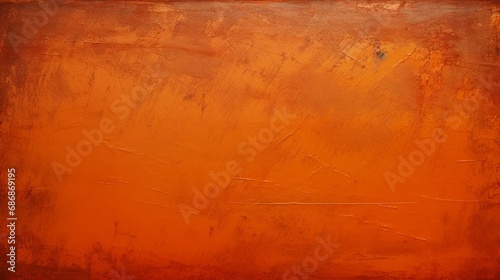 Orange, red scratched background, grungy texture, dirty surface